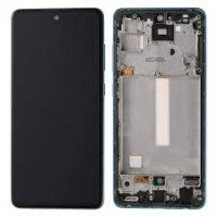 OLED Дисплей с черна рамка за  Samsung Galaxy A52 ( 2021 ) / A525, A526, SM-A525F, SM-A526B A52s 5G ( 2021 ) / A528 , SM-A528B